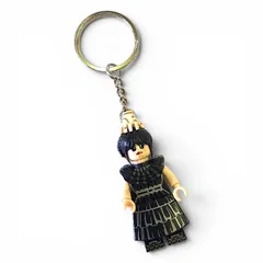 ウェンズデー ブロックキーホルダー LEGO風　互換ブロックのサムネイル