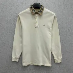 95 バーバリー レディース ノヴァチェック カラーTシャツ ポイント 長袖のサムネイル