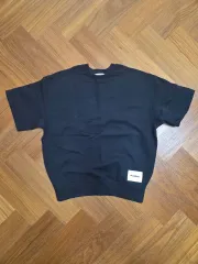 Jil Sander ジルサンダー 半袖 スウェットシャツ ブラックのサムネイル