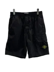 ストーンアイランド STONE ISLAND COMPASS CARGO SHORTS コンパス カーゴ ショート パンツ 黒 8015L1803 ハーフパンツ ブラック W29 101MB-1051のサムネイル