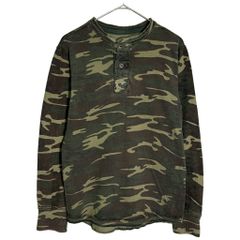 old GAP 人気 サーマル ロンt カモ 迷彩柄 cityboy 古着 - メルカリ