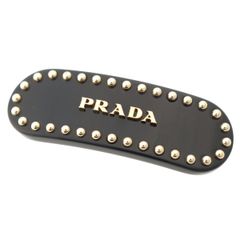 セール今月末まで✨【新品未使用】PRADA ヘアクリップ かんざし ロゴ 