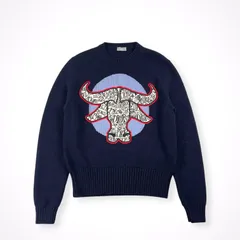 DIOR HOMME × Stussy / コラボ DIOR AND SHAWN BULL Sweater SIZE:Sのサムネイル