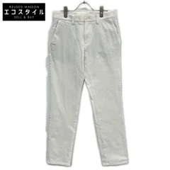 EPOCA UOMO　エポカウォモ　ホワイト 2WAYストレッチコーデュロイパンツ　46のサムネイル