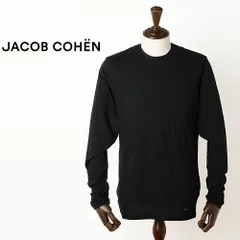 【50%OFF/定価20,900円】ヤコブコーエン 長袖コットンTシャツ ブラック 国内正規品 イタリア製 Jacob Cohenのサムネイル