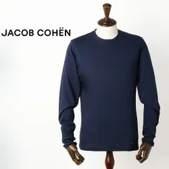 【50%OFF/定価20,900円】ヤコブコーエン 長袖コットンTシャツ ネイビー 国内正規品 イタリア製 Jacob Cohenのサムネイル