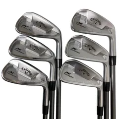 【中古】 キャロウェイ X FORGED STAR(2021) 6S アイアンセット IR Fujikura MC 80 for CW (フレックスS) メンズ 男性用 右利き 右用 Cランク ゴルフクラブのサムネイル