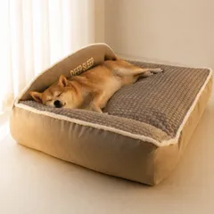 3XLペット 柴犬 ベッド 犬 クッション 大型犬 クッション ペット 小型犬 中型犬 大型犬 柴犬 マット スクエア型 暖かい 防寒対策 xzjhuix#のサムネイル
