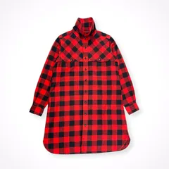 green(HYKE) / スタンドカラーギミックネルシャツ 参考定価：35,000程度 SIZE:1のサムネイル