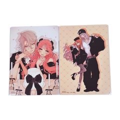 新品 恋せよまやかし天使ども ビジュアルボード 2種 アニメイト 特典
