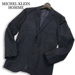 定価3.6万★ MICHEL KLEIN HOMME ミッシェルクラン オム 春夏 カラミハウンドツース★  テーラード ジャケット Sz.46 メンズのサムネイル