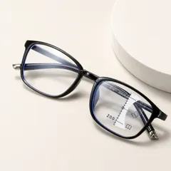老眼鏡 遠近両用 メガネ ブルーライトカット機能搭載 ブルーライトカット 老眼鏡 度付き pcメガネ 輻射防止 シニアグラス メンズ レディース メガネ 多機能 パソコン用メガネ 運転 ブルーライトカ xzjhfdu#のサムネイル