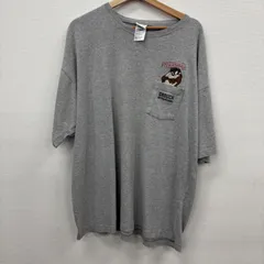 Y1118 Warner Bros. グレー XXL ヴィンテージTシャツ ルーニーテューンズ タズ オーバーサイズ 半袖 古着卸 アメリカ仕入のサムネイル