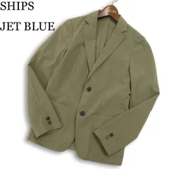 SHIPS JET BLUE シップス 春夏★ 2B アンコン テーラード ジャケット ブレザー Sz.XS メンズのサムネイル