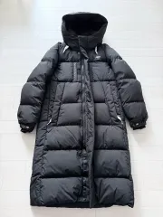新品 ニューバランス グースダウン ロングダウンジャケット ブラックのサムネイル