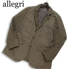 allegri アレグリ 春夏 伊製生地 麻 リネン混★ ジャケット カバーオール Sz.50 メンズ 大きいサイズのサムネイル