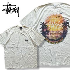 メキシコ製】ステューシー Tシャツ XL 黒 ピンク 定番ロゴ フェード