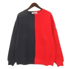 チャリアンドコー CHARI&CO トレーナー スウェット バイカラー レッド ネイビー M 260623E ■GY28のサムネイル