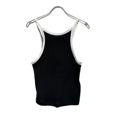 Allege.for ADAM ET ROPE' (アレッジフォーアダムエロペ) BI COLOR TANK TOP AL23S-ADM-CT02 ブラック 1のサムネイル