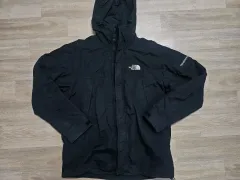 THE NORTH FACE ザノースフェイス ナイロン ウィンドブレーカー ジャケット 黒 ヴィンテージ 100 105