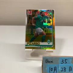 2019-20 Topps Chrome Bundesliga Claudio Pizarro 40/50 SV WERDER BREMEN Gold  カード