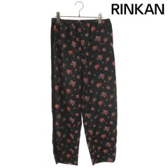 RhodolirioN カジュアルパンツ 花柄 レースサイドライン - メルカリ