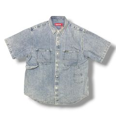 supreme Loose Fit Denim Painter Shirt - メルカリ