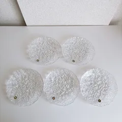 オーロラ✨️HOYA CORPORATION MADE IN JAPAN 978 5枚セット ホヤ クリスタル あじさい 紫陽花のサムネイル