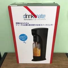 drinkmate ドリンクメイト DRM1007 炭酸水メーカー 本体のみ ブラック 未使用品 送料無料♪のサムネイル