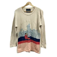 ICEBERG(アイスバーグ) 長袖セーター サイズ40 M レディース美品  - ベージュ×ネイビー×マルチ クルーネックのサムネイル