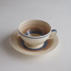 フランス アンティーク 陶器 ブリュロ カップ ソーサー c&s - メルカリ