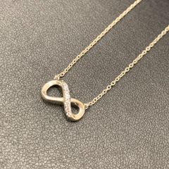 Swarovski Infinity ネックレス(箱無し) - メルカリ