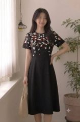 美品 ヴァレンティノ スター スパンコール ロング サマーニット