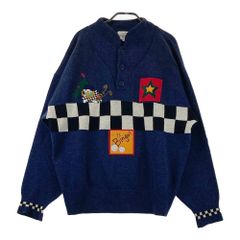 サイズ：L OAKLEY オークリー FOA405744 ニットセーター スカル刺繍