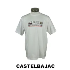 カステルバジャック　CASTELBAJAC　クマ柄バックプリント半袖Tシャツ　7216272171-1　シロのサムネイル