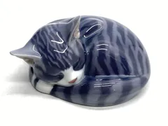 ロイヤルコペンハーゲン　眠り猫　フィギュリンのサムネイル