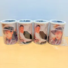 【希少当時物】中山美穂 エスタック キャラクター缶 ペン立て 4缶セット 非売品のサムネイル