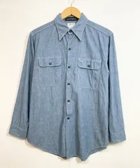 MADISONBLUE (S) マディソンブルー シャンブレーシャツ 長袖ボタンシャツ コットン100 レディース K6-181のサムネイル