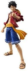 [중고](매우 좋은) 가변 액션 히어로즈 ONE PIECE 원숭이 D 루피 약 180mm PVC제 도장이 끝난 가동 피규어