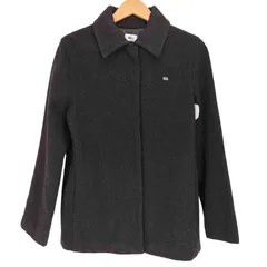ラコステ LACOSTE ウールナイロン 比翼 ハーフコート レディース FR：40 のサムネイル