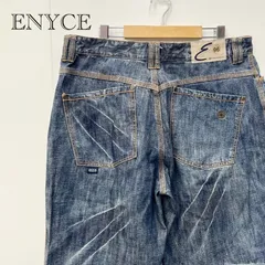ENYCE エニーチェ コットン デニム パンツ 36インチ 96312 ブルー ジッパーフライ メンズ _208のサムネイル
