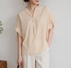 美品 23区 リベコ 2024ss リネン デザインスリーブ ブラウス 38 - メルカリ