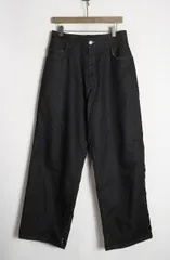 25AW COOTIE PRODUCTIONS クーティ Reverse Loop Denim 5 Pocket Baggy Easy Pants CTE-25A103 バギー イージー デニム パンツ 黒 4024Q♪のサムネイル