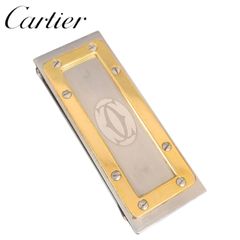 Cartier マネークリップ ゴールド シルバー - メルカリ