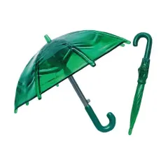【中古】トレーディングフィギュア グリーン 「ちいさな雨傘 クリア4」のサムネイル