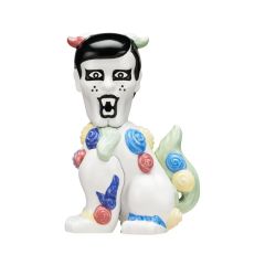 中古】雑貨 ALKALOID 特製缶バッジ4個セット＆コレクションケース