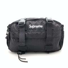 Supreme ブラック ボディバッグ2020 - メルカリ