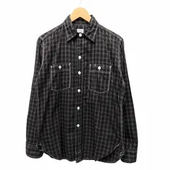 POST OVERALLS ポストオーバーオールズ 長袖シャツ ブラウン系 コットン サイズS 662713のサムネイル