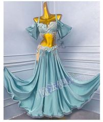 高級ベリーダンス練習服 ストーンフリンジ上下 2色展開 CWF031 - メルカリ