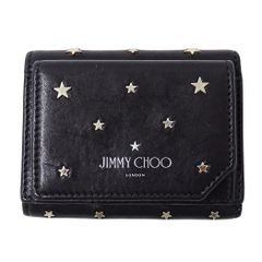 JIMMY CHOO スタースタッズ カードケース ブラック - メルカリ